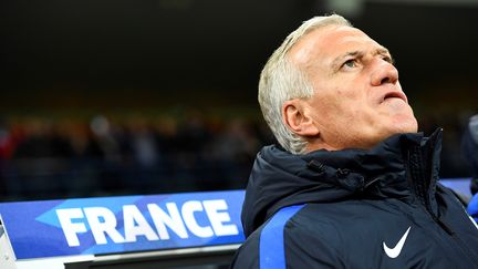 Didier Deschamps, le 15 novembre 2016 à Lens (Pas-de-Calais).&nbsp; (FRANCK FIFE / AFP)