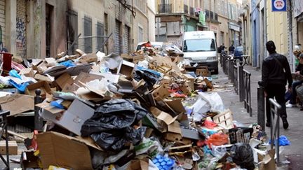 Le retour à la normale devrait prendre quelques jours dans les rues de Marseille (AFP - Michel GANGNE)