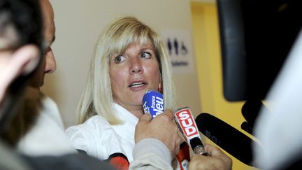 La d&eacute;put&eacute;e Sylvie Andrieux, le 3 mai 2011 &agrave; Marseille. (CYRIL SOLLIER / MAXPPP)