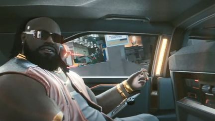 Une scène du jeu vidéo Cyberpunk 2077.&nbsp; (Capture d'écran du jeu Cyberpunk 2077)