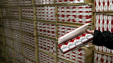 200 tonnes de cigarettes de contrebande ont été saisies depuis le mois de janvier 2019. (MAXPPP)