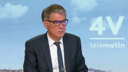 Olivier Faure, député de Seine-et-Marne, premier secrétaire du Parti socialiste, était l’invité des "4 Vérités" de France 2, mardi 27 août.