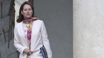 L'ancienne ministre Ségolène Royal au palais de l'Élysée, le 3 mai 2017. Illustration. (STEPHANE DE SAKUTIN / AFP)