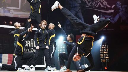 Le Vagabond Crew en janvier dernier.
 (Marcus Berger / AFP)