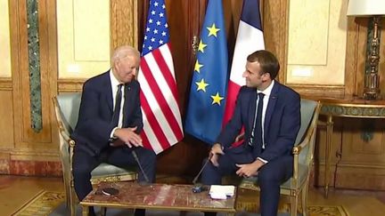 États-Unis : les enjeux de la rencontre entre Emmanuel Macron et Joe Biden