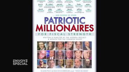 "Patriotic Millionaires" : ces richissimes Américains qui veulent payer plus d'impôts (ENVOYE SPECIAL / FRANCE 2)