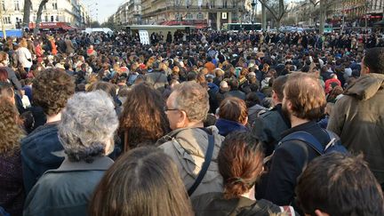  ("Nuit debout", place de la République à Paris  © Jean-Christophe Bourdillat - Radio France)