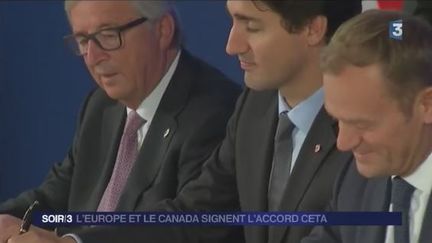 CETA : l'accord signé à Bruxelles