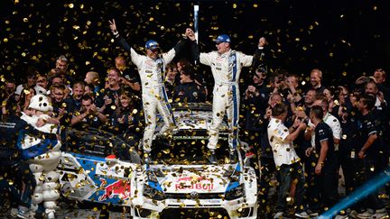  Jari-Matti Latvala et Miikka Anttila l'avaient emporté en 2014. (FREDERICK FLORIN / AFP)