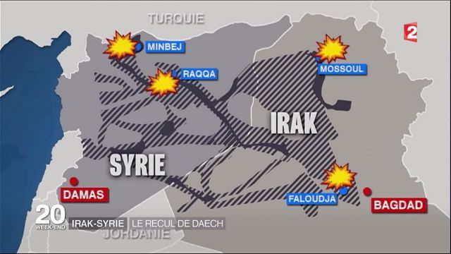 Video Syrie Irak Letat Islamique Recule Dans Ses Bastions Clés 1932