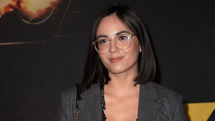 Agathe Auproux lors de la première de "Taxi 5" à Paris, le 8 avril 2018. (VILLARD / SIPA)