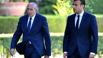 Lyon : Emmanuel Macron fait confiance à Gérard Collomb