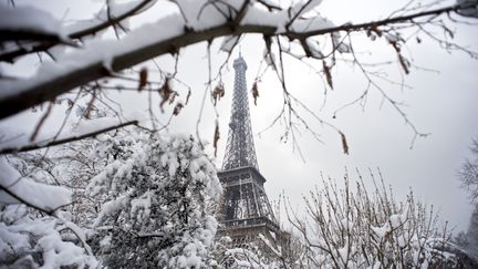 La tour Eiffel le 7 février 2018 à Paris. (ALAIN JOCARD / AFP)