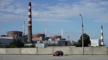 La centrale nucléaire de Zaporijjia, en Ukraine, le 11 septembre 2022.&nbsp; (AFP)