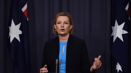 Sussan Ley, ministre de l'Environnement australienne. (LUKAS COCH / EPA/AAP)