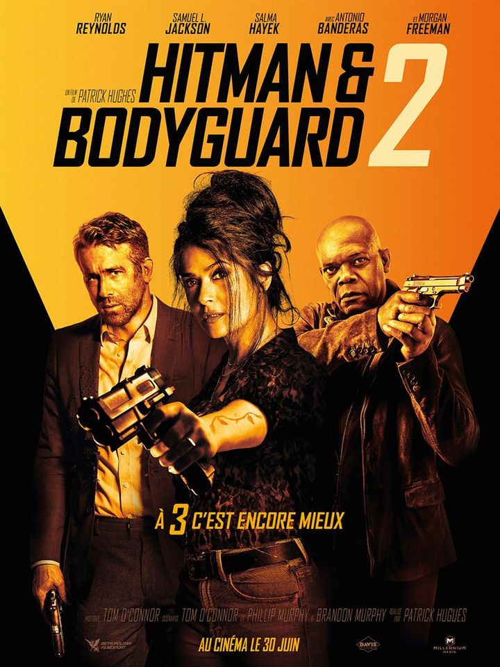 L'affiche de&nbsp;&nbsp;"Hitman &amp; Bodygard 2" de&nbsp;Patrick Hughes (II) (2021). (METROPOLITAN FILMEXPORT)