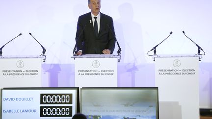 Le président du CNOSF Denis Masseglia (PATRICK KOVARIK / AFP)