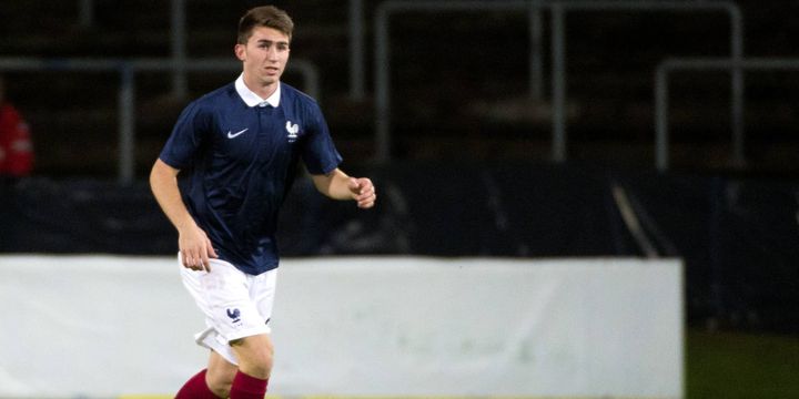 Aymeric Laporte sous le maillot des U21 de l'Equipe de France