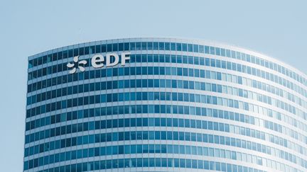 Le siège d'EDF à La Défense. Illustration. (MAXIME GRUSS / HANS LUCAS / AFP)