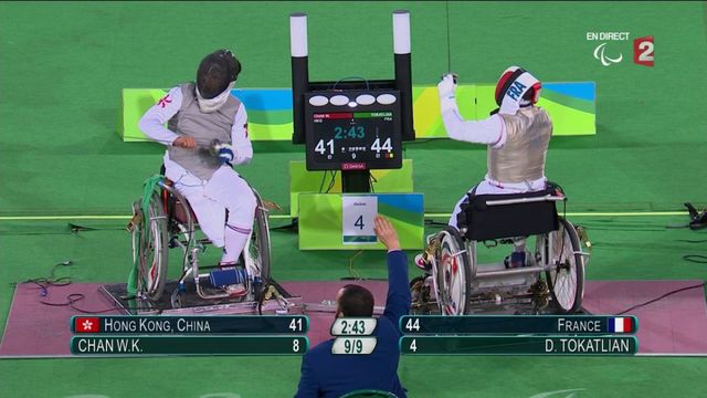 Video. Jeux paralympiques : l'équipe de France masculine de fleuret arrache le bronze