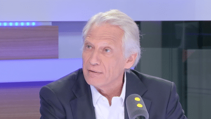 Dominique de Villepin sur franceinfo le 9 novembre 2016 (RADIO FRANCE / CAPTURE D'ÉCRAN)