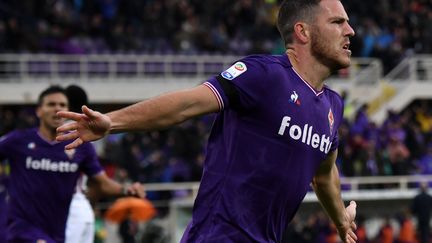 Jordan Veretout (Fiorentina). (TIZIANA FABI / AFP)