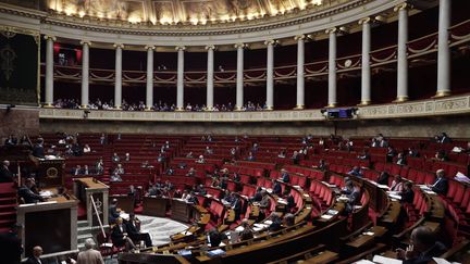 L'Assemblée nationale, à Paris, le 25 octobre 2017. (THOMAS SAMSON / AFP)