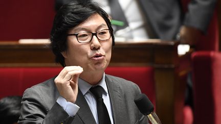 Jean-Vincent Placé, alors secrétaire d'État, le 24 janvier 2017, à l'Assemblée nationale. (BERTRAND GUAY / AFP)