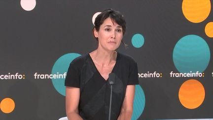 Églantine Éméyé animatrice et comédienne, le 15 octobre 2024. (FRANCEINFO / RADIO FRANCE)