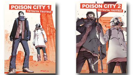 Les tomes 1 et 2 de "Poison City" de Tetsuya  Tsutsui
 (DR)