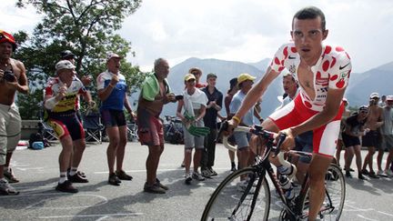 Richard Virenque sur le Tour de France 2004 (PATRICK KOVARIK / AFP)