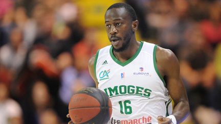 Nobel Boungou-Colo, le pivot du CSP Limoges. (JEAN PAUL THOMAS / THOMAS PICTURES)