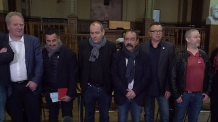 Les huit principaux syndicats, unanimes contre la réforme des retraites, ont appelé à une première journée de mobilisation le 19 janvier prochain. (FRANCEINFO)