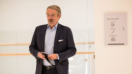 Frédéric Thiriez au palais de justice de Paris, en juillet 2019. (AURELIEN MORISSARD / MAXPPP)