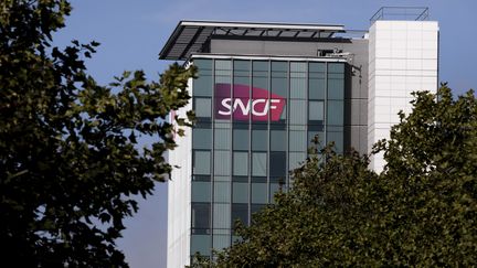 Le siège de la SNCF, le 15 septembre 2017, à Saint-Denis (Seine-Saint-Denis).&nbsp; (MAXPPP)