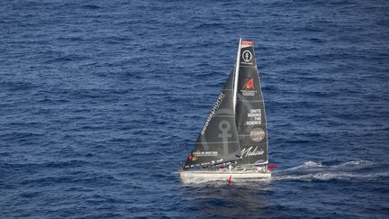 L'Allemand Boris Herrmann (Sea Explorer - Yacht Club de Monaco), ici au large du Brésil le 15 janvier, a termine le Vendée Globe après une dernière mésaventure qui lui a peut-être coûté la victoire. (NEWMAN HOMRICH / NEWMAN HOMRICH)