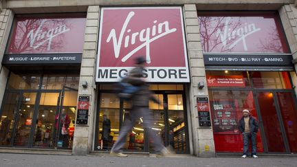 Un comit&eacute; d'entreprise extraordinaire s'ouvre lundi 7 janvier &agrave; Paris pour &eacute;voquer le projet de d&eacute;p&ocirc;t de bilan des magasins&nbsp;Virgin Megastore. (MAXPPP)