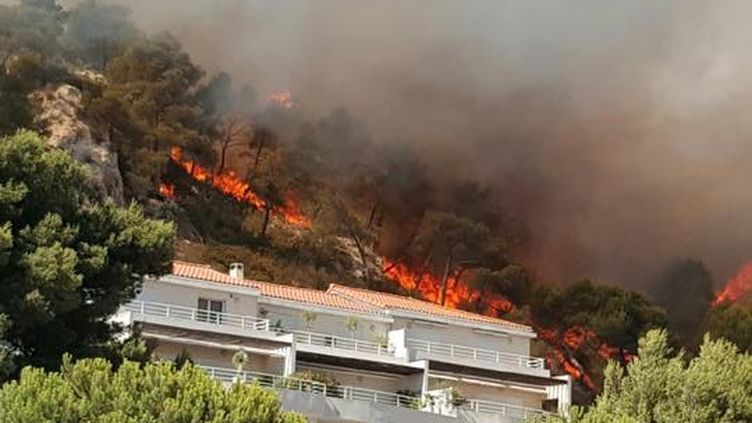 Un Incendie Ravage 300 Hectares Pres De Marseille Un Camping Et Des Habitations Evacues