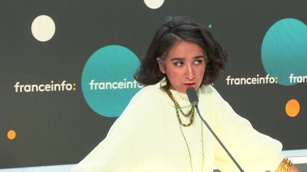 L'avocate franco-iranienne Chirinne Ardakani, le 16 septembre 2024 sur franceinfo. (FRANCEINFO / RADIO FRANCE)