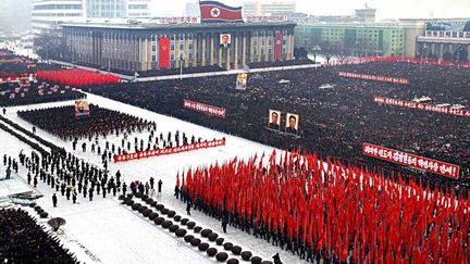 Corée-du-Nord, manifestation, 9 ans pour fuir l&#039;enfer de la Corée-du-Nord, Eunsun Kim
 (KNS / KCNA / AFP)