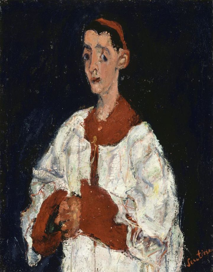 Chaïm Soutine, L&#039;Enfant de choeur, 1927-28
 (ADAGP, Paris 2012 © RMN (Musée de l’Orangerie) / Hervé Lewandowski)