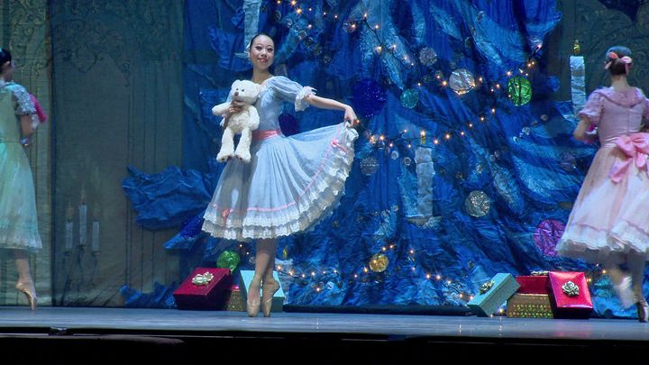 La danseuse japonaise Chihiro Tamai tient le rôle-titre de Clara dans "Casse-Noisette". (FRANCE CORSE)