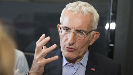 Guillaume Pépy, président de la SNCF (GEOFFROY VAN DER HASSELT / AFP)