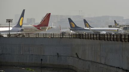 L'aéroport de Bombay, le 25 mars 2019 (illustration). (PUNIT PARANJPE / AFP)