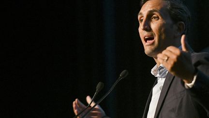 Julien Aubert, vice-président du parti Les Républicains, le 19 septembre 2019. (SEBASTIEN BOZON / AFP)