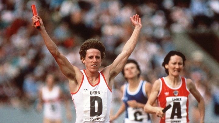 La Tch&egrave;que Jarmila Kratochvilova, qui d&eacute;tient toujours le record du monde du 800 m, depuis 1983. (SIPA)