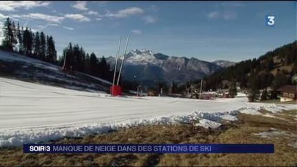 La neige manque dans les stations de ski