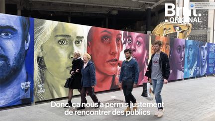 Les membres du collectif lillois Renart modernisent l'environnement urbain au cœur de leur ville.