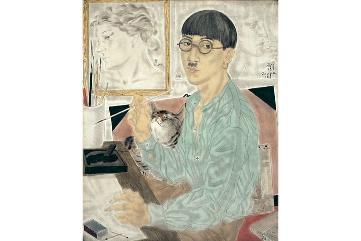 Foujita, "Autoportrait", 1929, The National Museum of Modern Art, Tokyo
 (Fondation Foujita / Adagp, Paris, 2018)