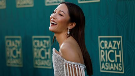 L'actrice américaine Constance Wu à la première de "Crazy Rich Asians" à Los Angeles, le 7 août 2018. (MARIO ANZUONI / REUTERS)